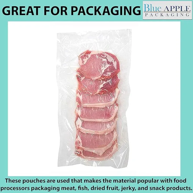 12X14 inches Vacuum Seal Bags for Food Packaging 3 Mil Co-Extruded