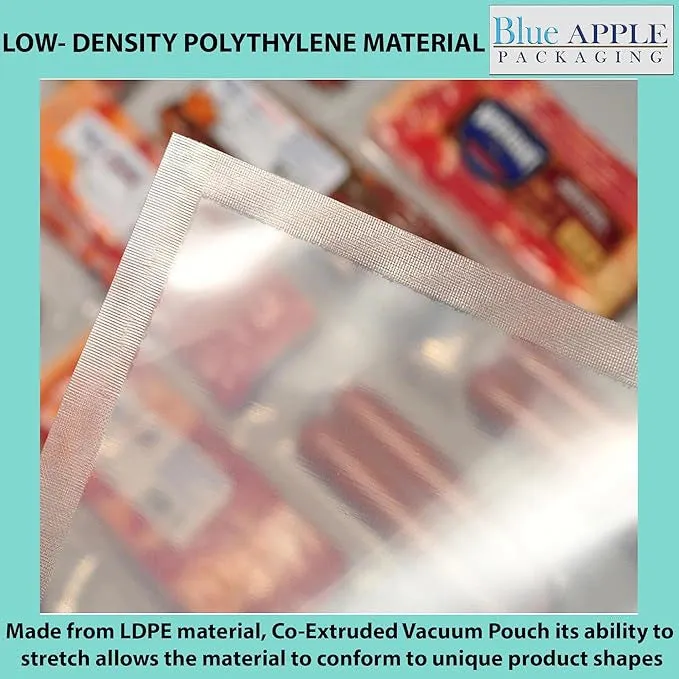14X16 inches Vacuum Seal Bags for Food Packaging 3 Mil Co-Extruded