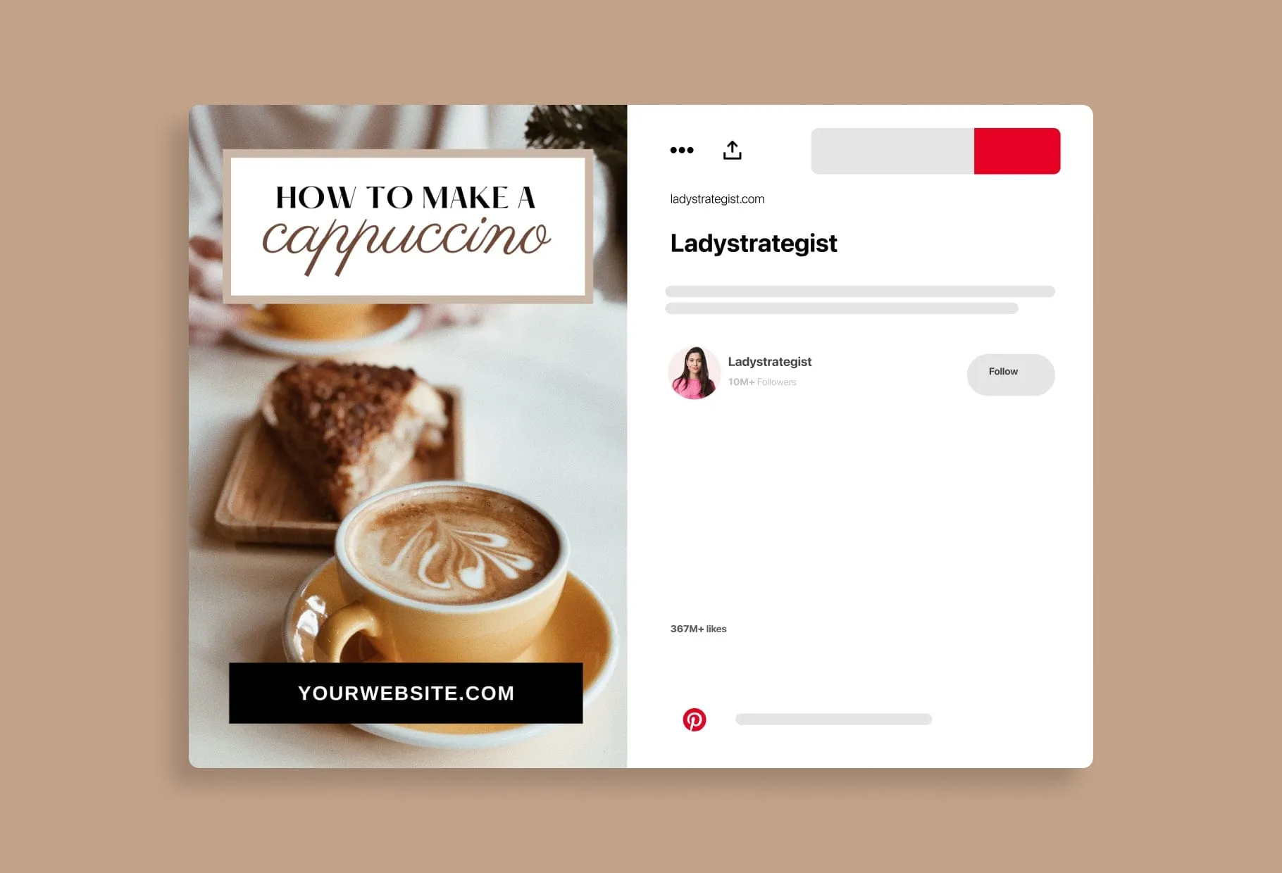 30 Modern Pinterest Canva Template Bundle