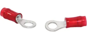 31890 22-16G #8 RING TERMINAL/ RED