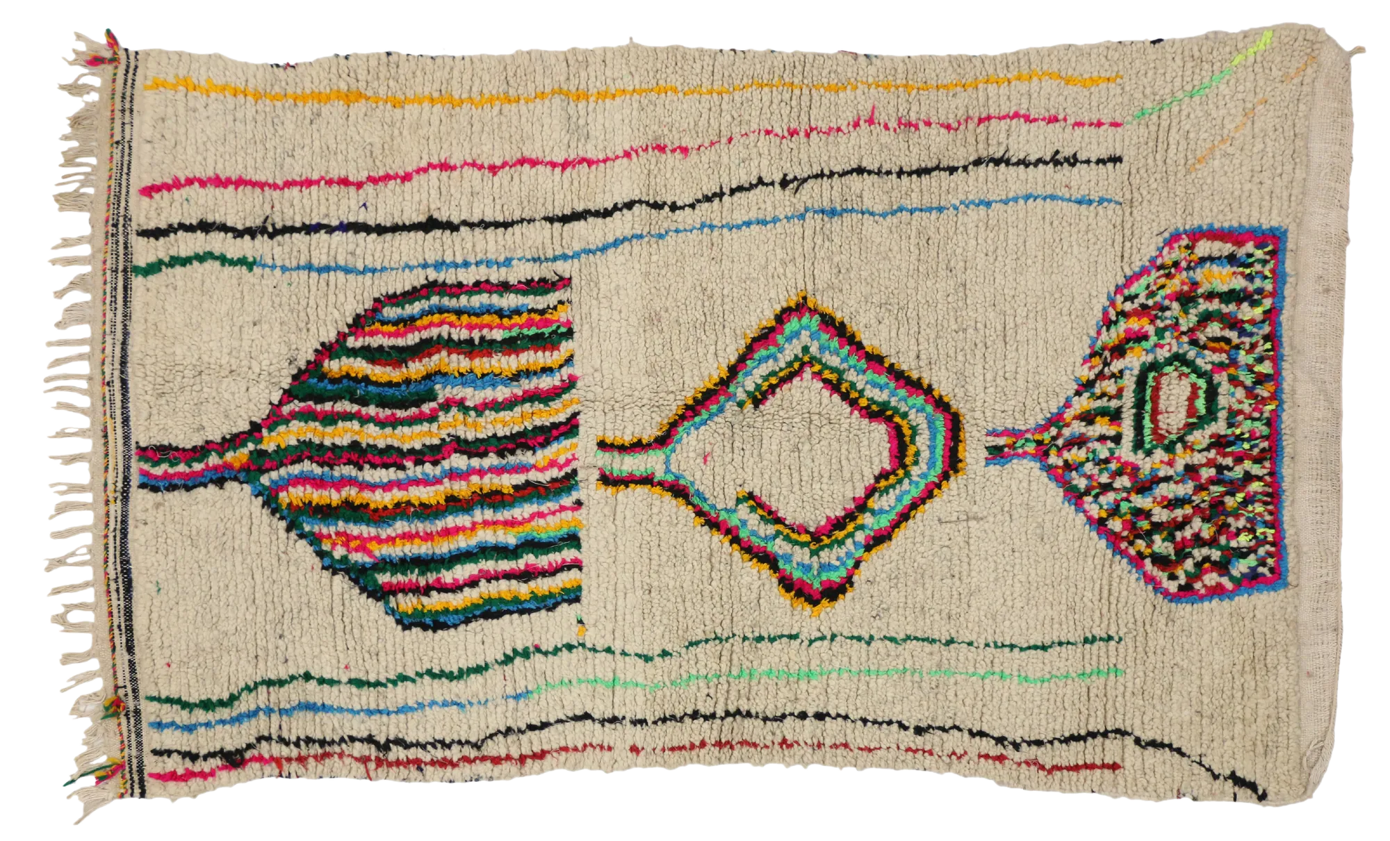 3'9" x 6' Moroccan Rug