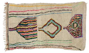 3'9" x 6' Moroccan Rug