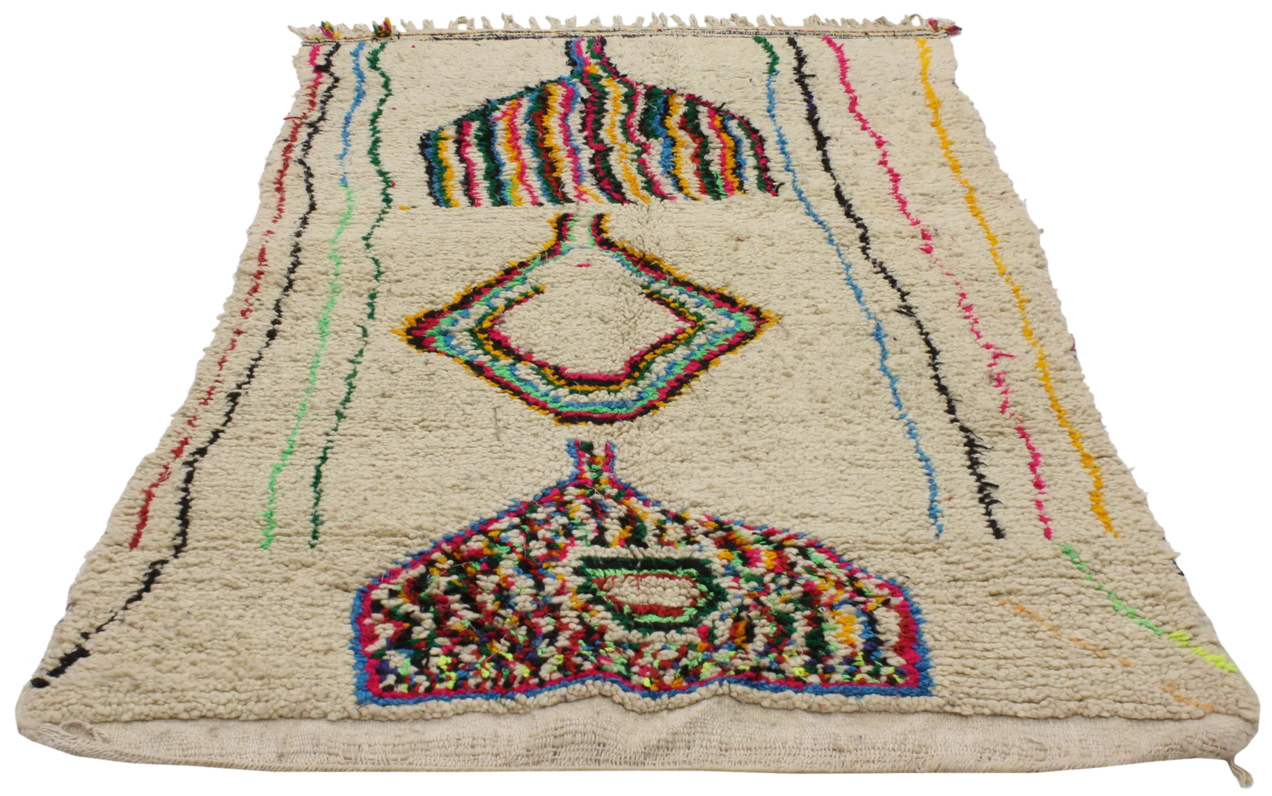 3'9" x 6' Moroccan Rug