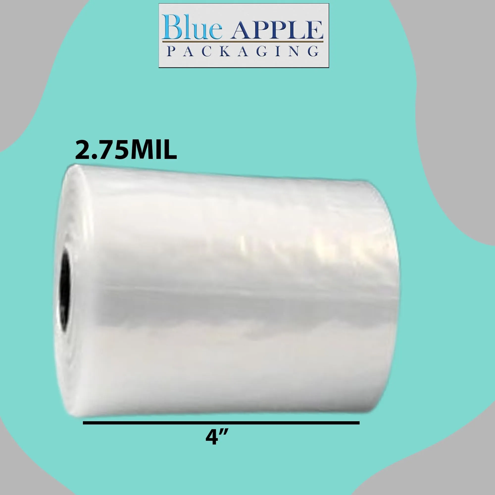 4X5 Inches Kwik-Fill® Pre-Opened Poly Bags on Roll 2.75 Mil AutoBags 1500/RL