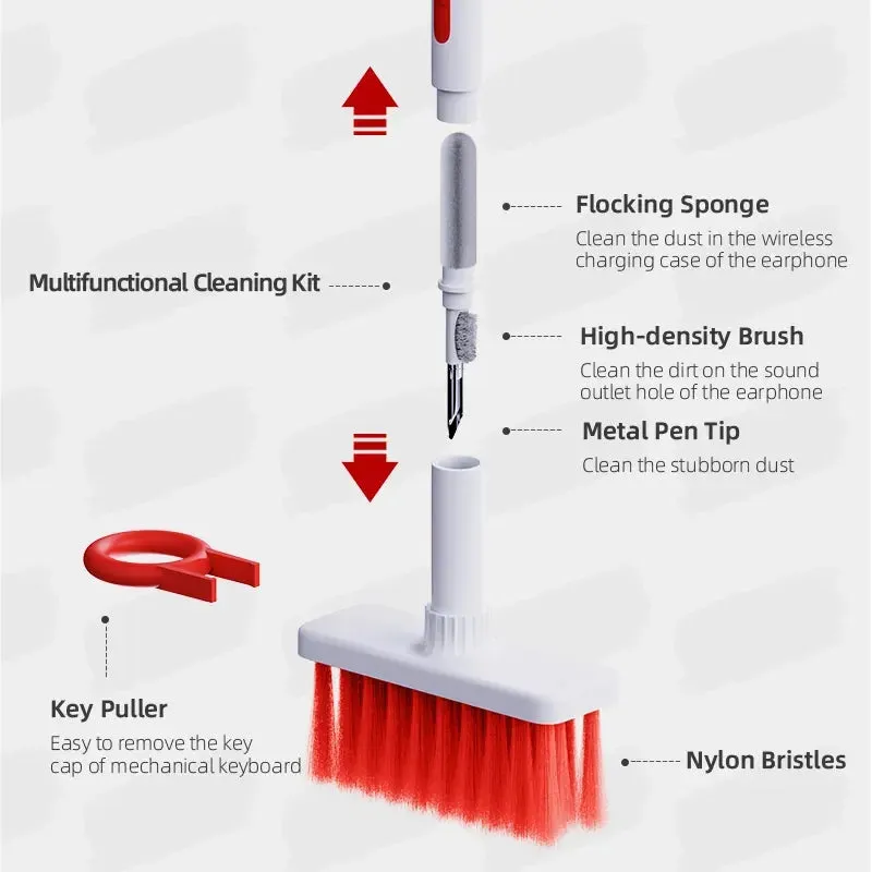 5-in-1 Keyboard Cleaning Brush Set