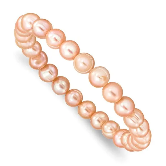 6-7mm FWP Stretch Mommy & Me Bracelet