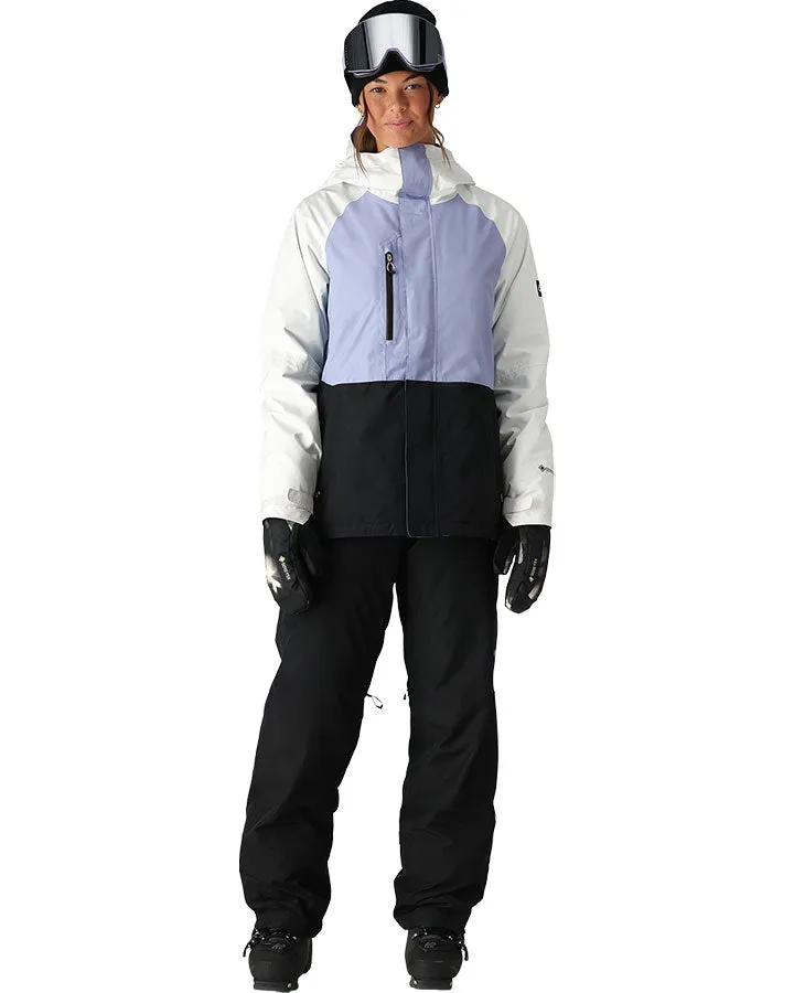 686 Women's Gore-Tex Willow Jacket Purple Colorblock 2025