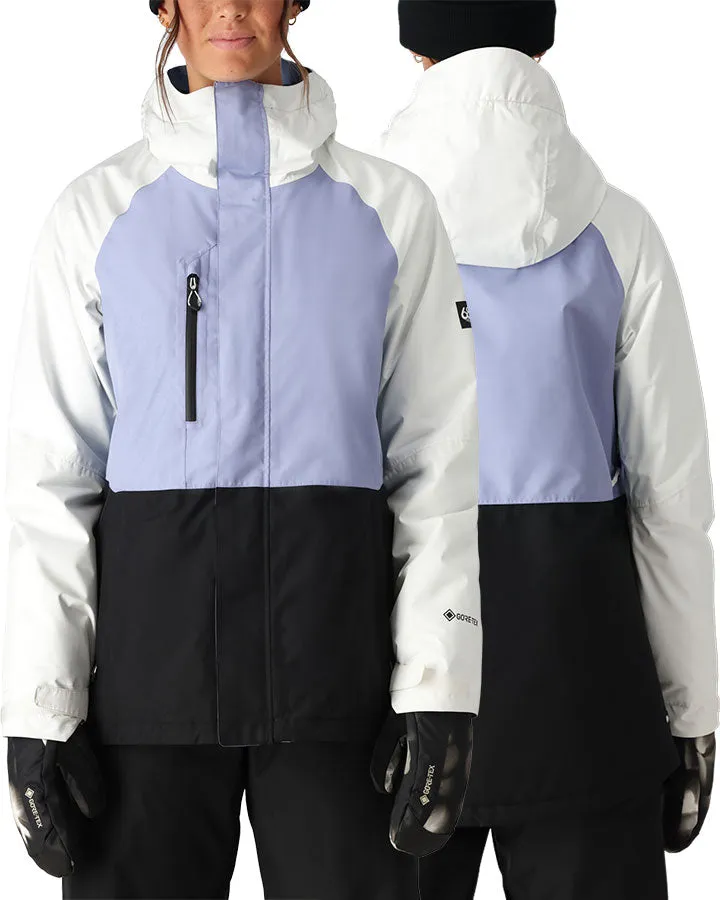 686 Women's Gore-Tex Willow Jacket Purple Colorblock 2025
