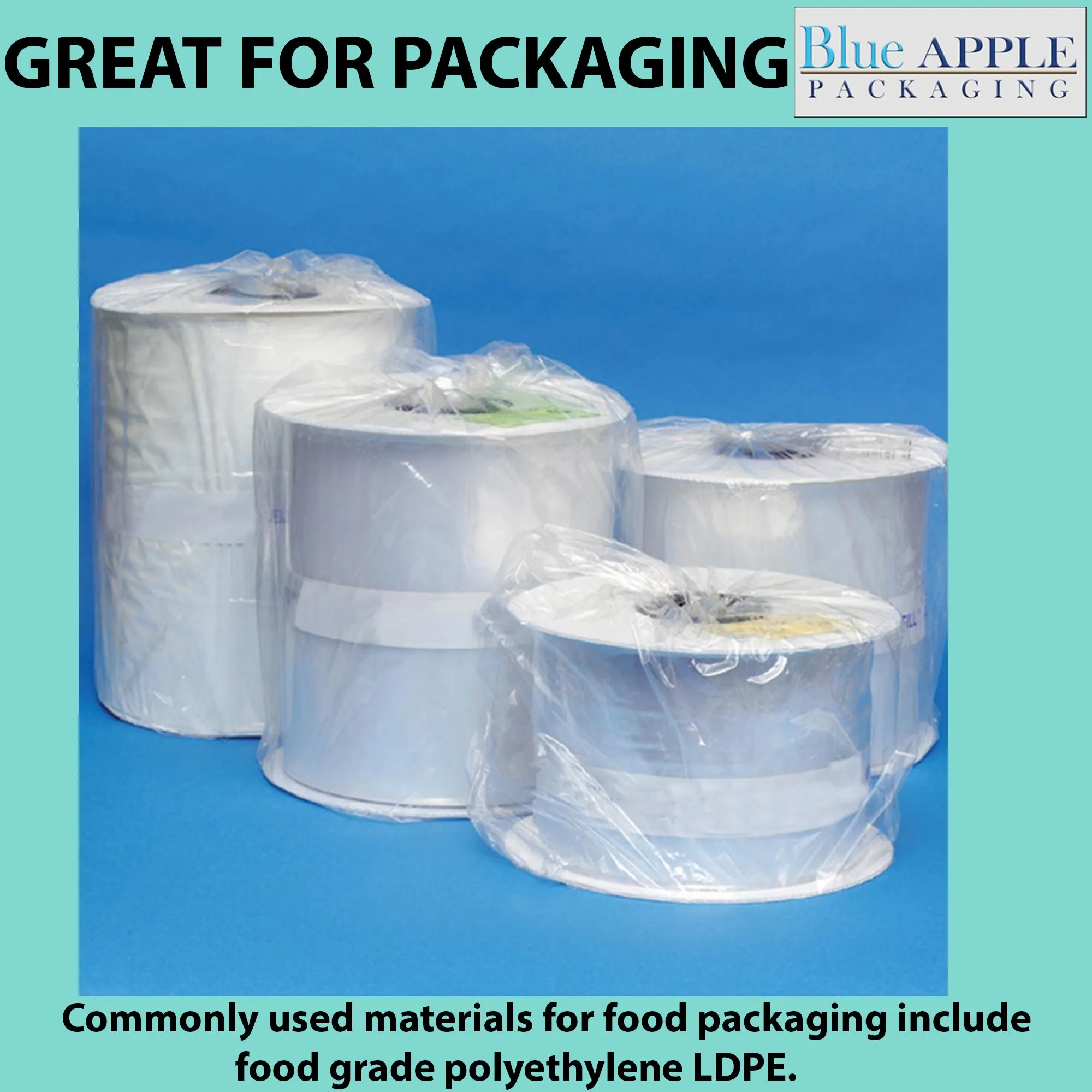 6X10 Inches Kwik-Fill® Pre-Opened Poly Bags on Roll 2.75 Mil AutoBags 750/RL