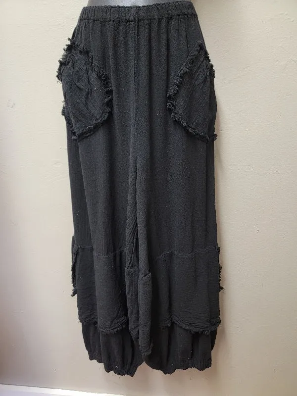 9 Color Ways - Bohemian Style  "Guchi" Pants One Size