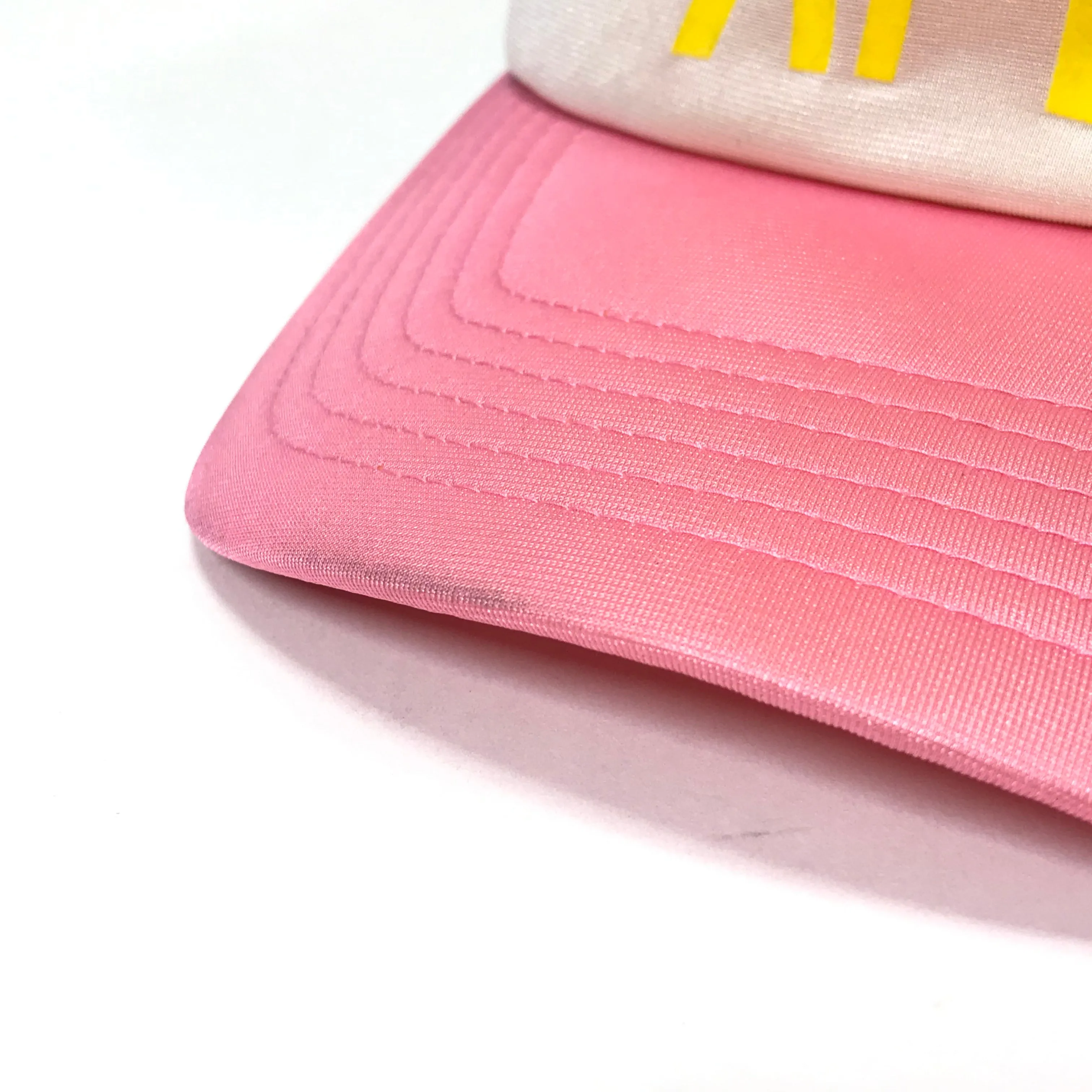 A Bathing Ape Bape Cotton Candy NYC Logo Mesh Trucker Cap