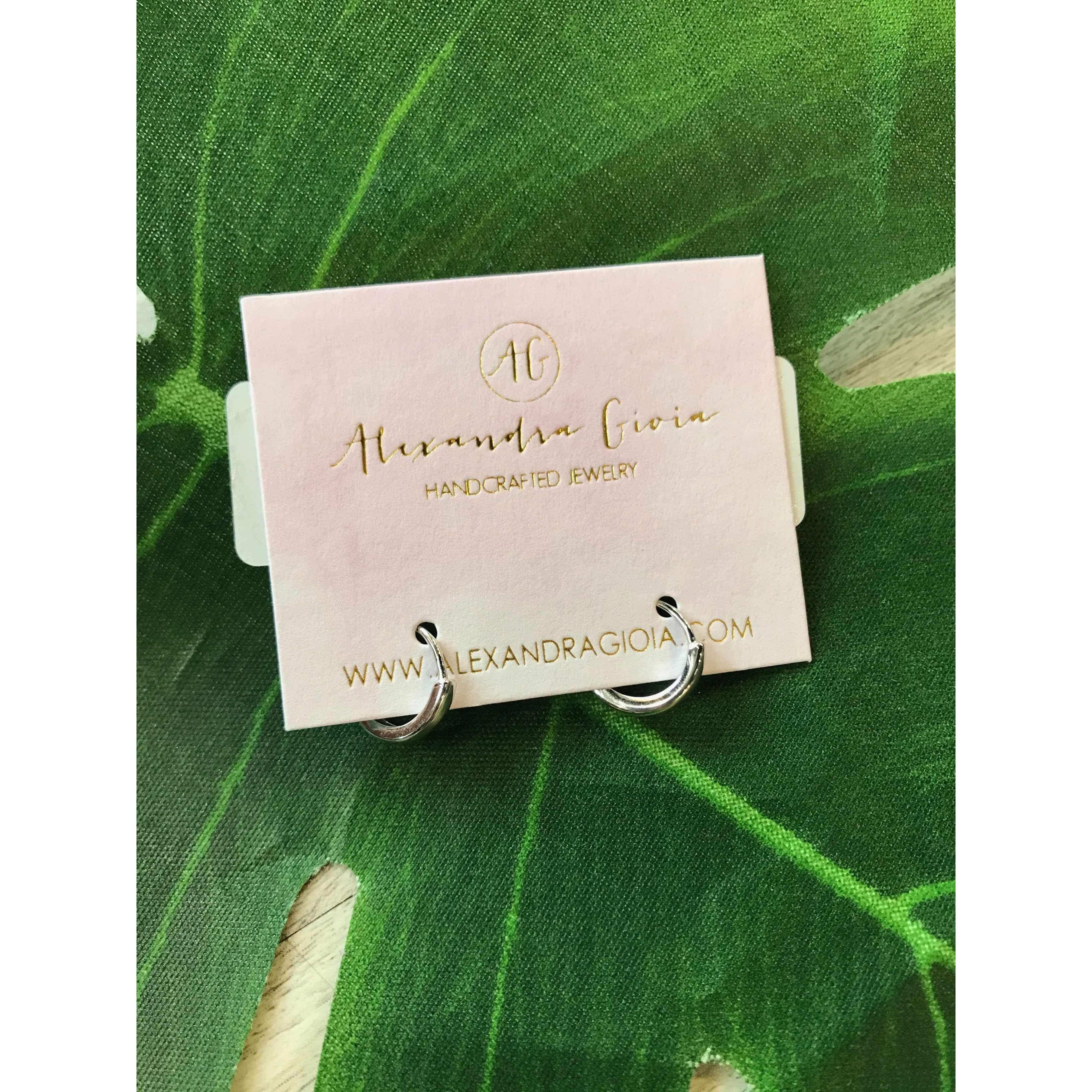 Alexandra Gioia Silver Lining Huggies