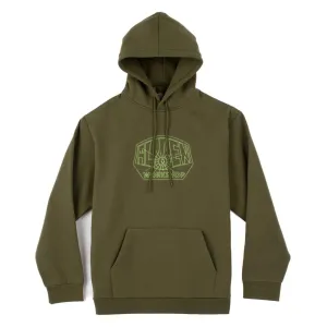 ALIEN WORKSHOP OG LOGO LINES HOODY - OLIVE