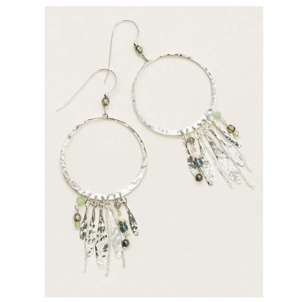 Altamira Hoop Earrings Silver