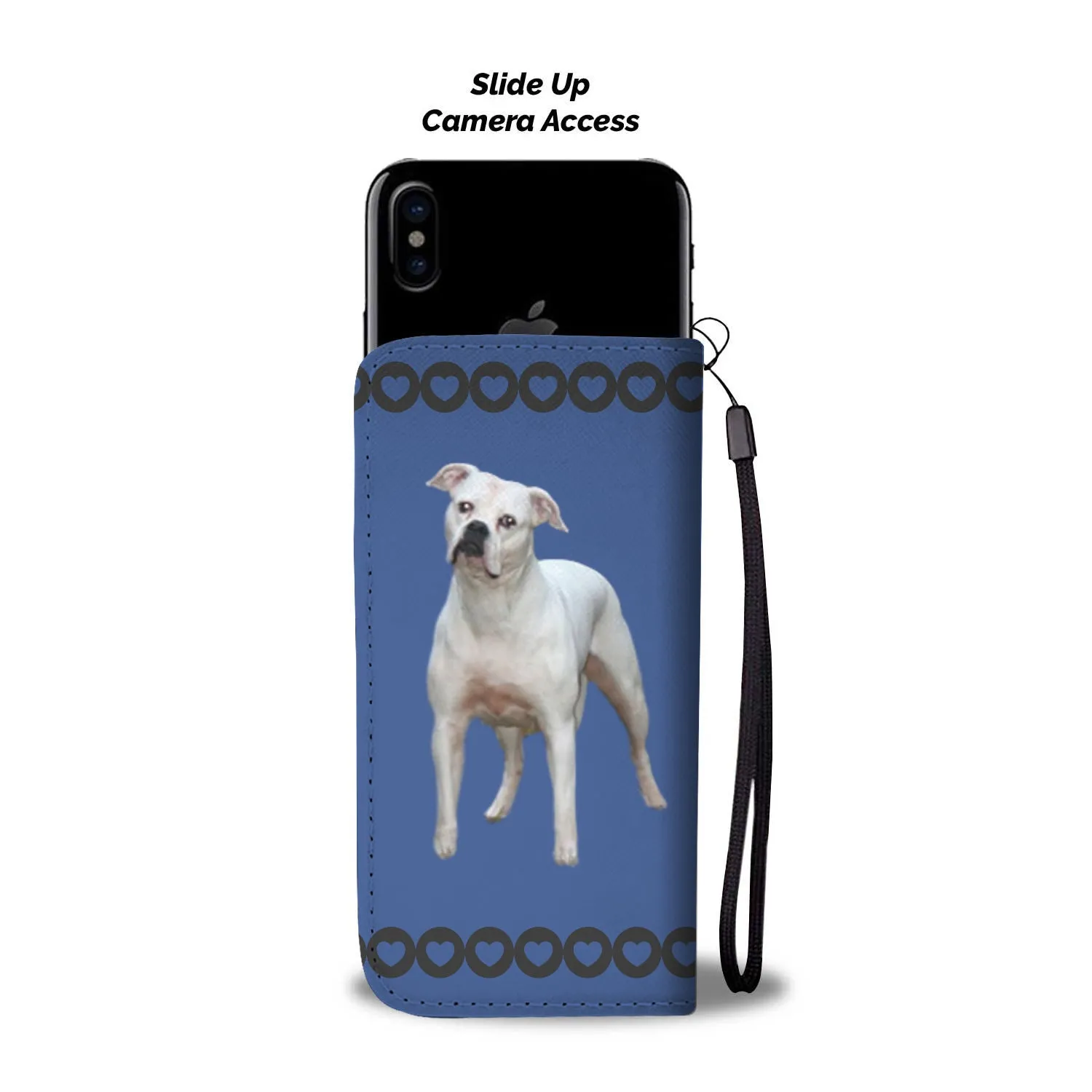 American Bulldog Phone Case Wallet
