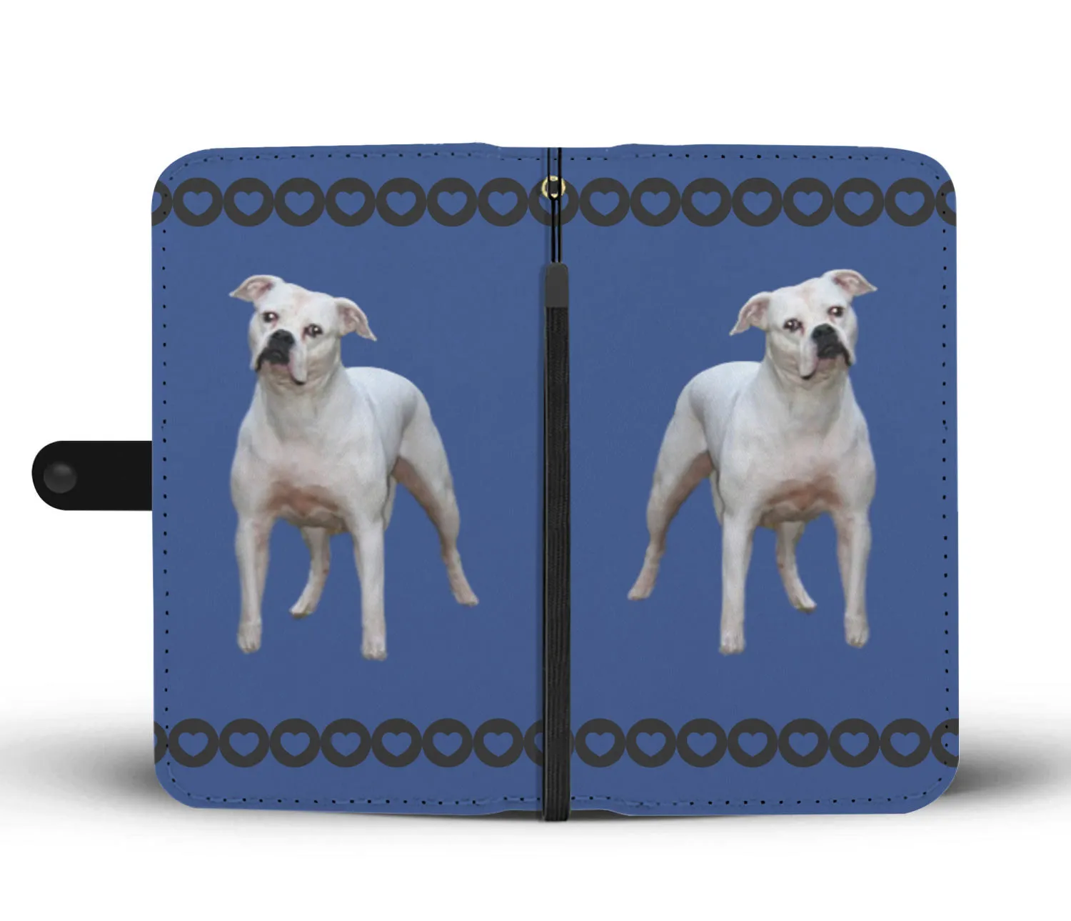 American Bulldog Phone Case Wallet