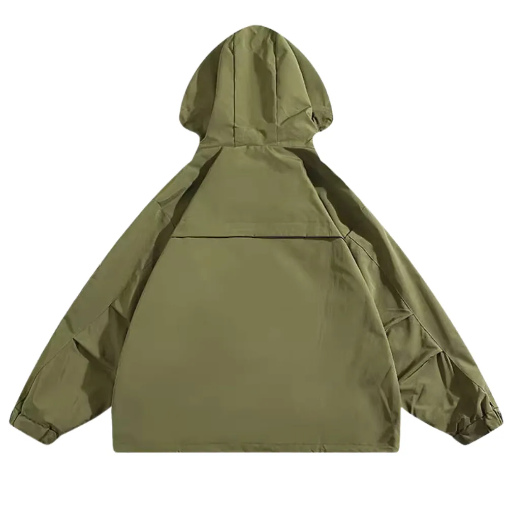 American Multifunctional Functional Outdoor Solid Color Jacket