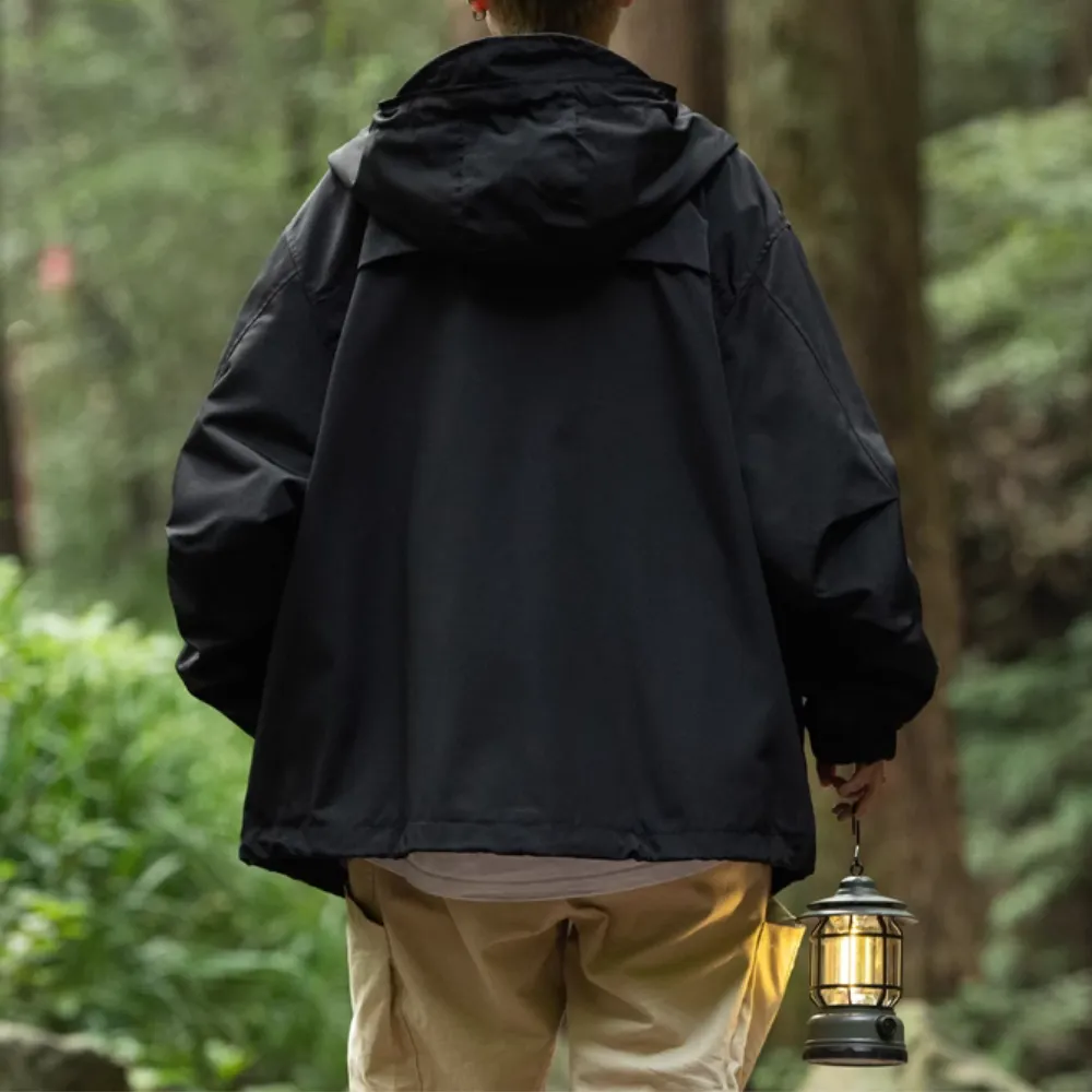 American Multifunctional Functional Outdoor Solid Color Jacket
