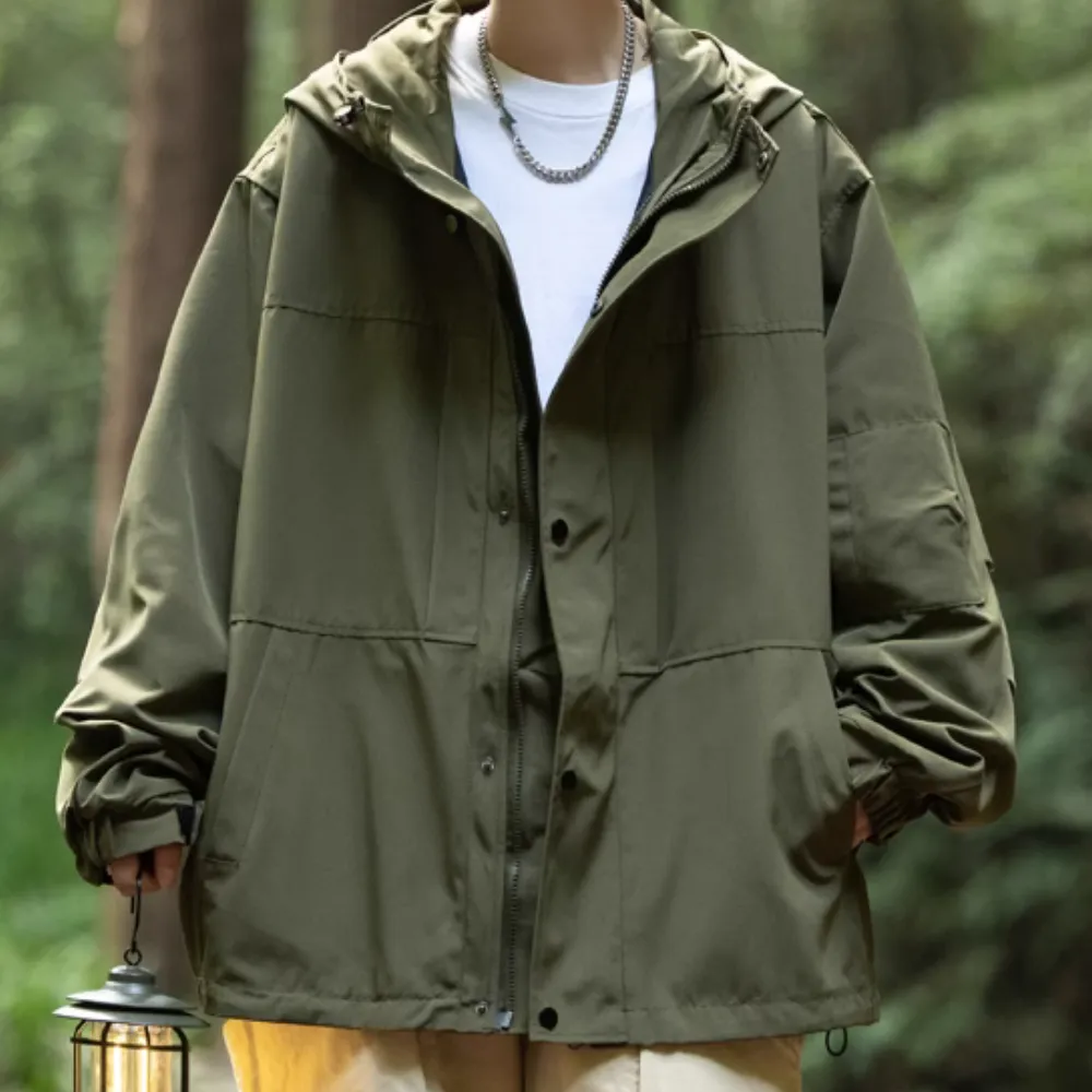 American Multifunctional Functional Outdoor Solid Color Jacket