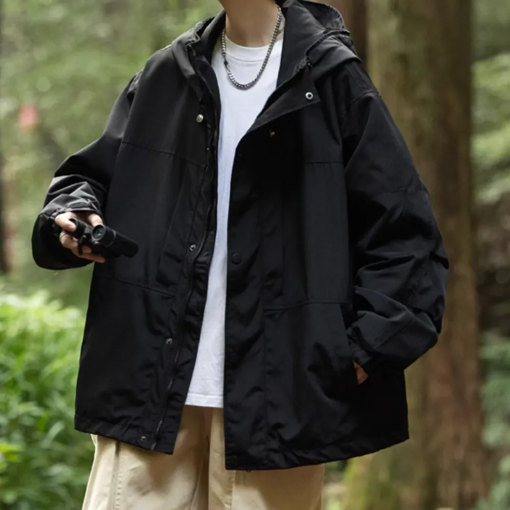 American Multifunctional Functional Outdoor Solid Color Jacket