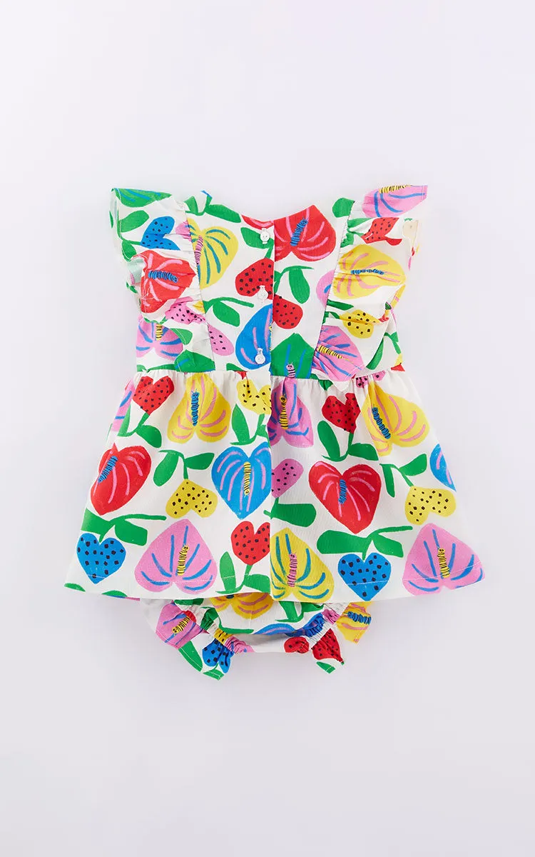 Amor De Flor Baby Dress - Fabula Farm