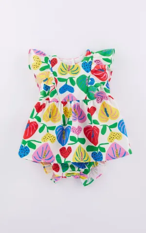 Amor De Flor Baby Dress - Fabula Farm