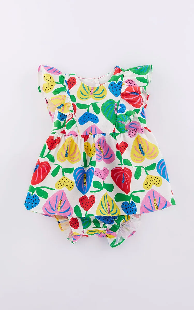 Amor De Flor Baby Dress - Fabula Farm