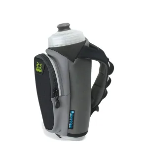 Amphipod Hydraform Ergo-Lite Ultra 20 oz. Handheld Bottle in Charcoal/Clear