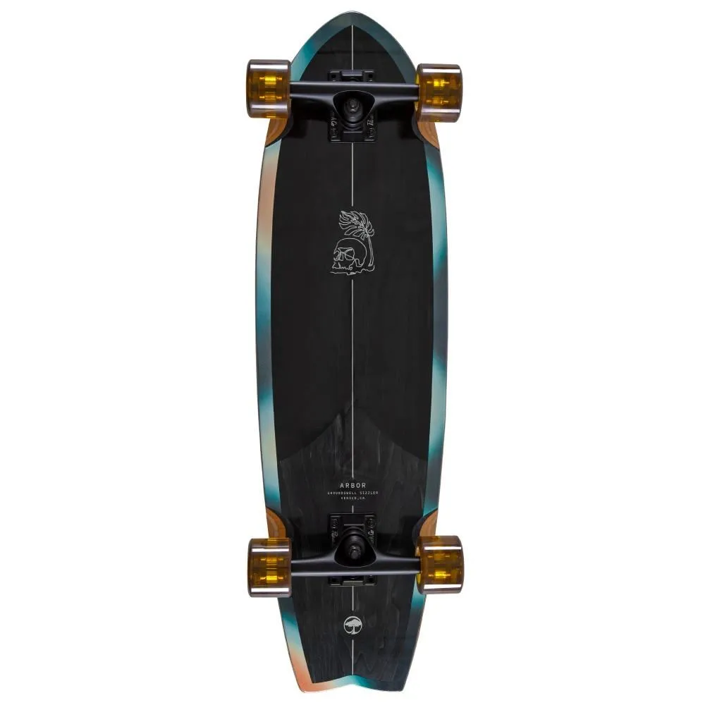 Arbor Cruiser Complete Groundswell Sizzler Complete Longboard - 8.625" x 30.5"