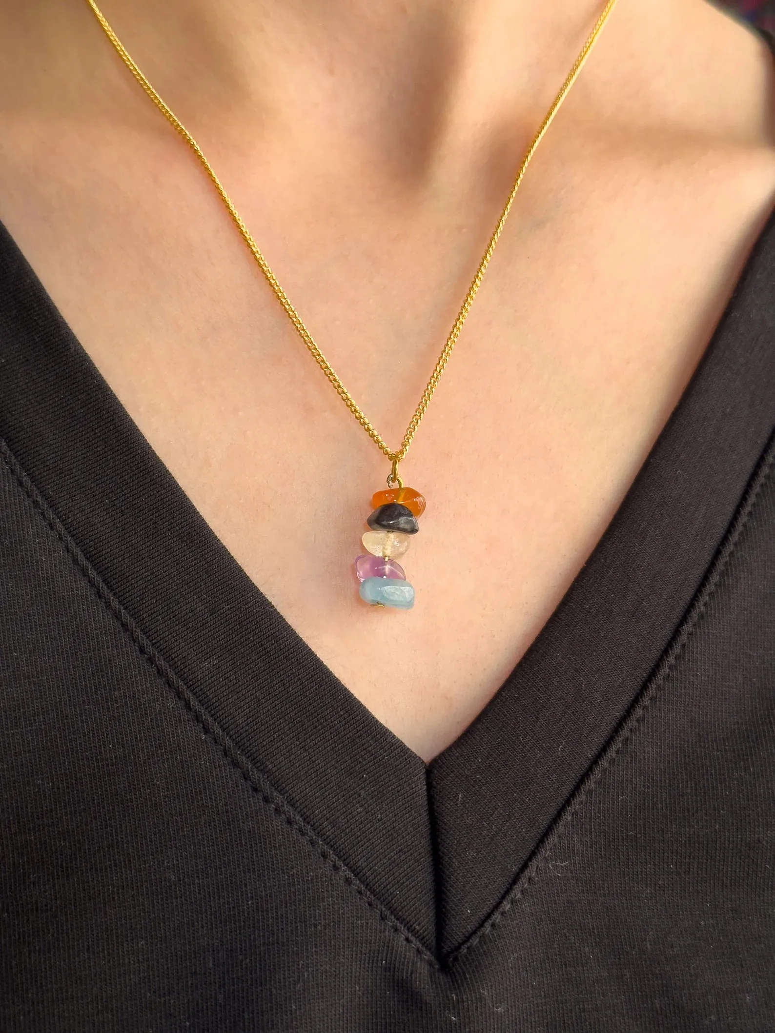 Aries Zodiac Minimalist Necklace