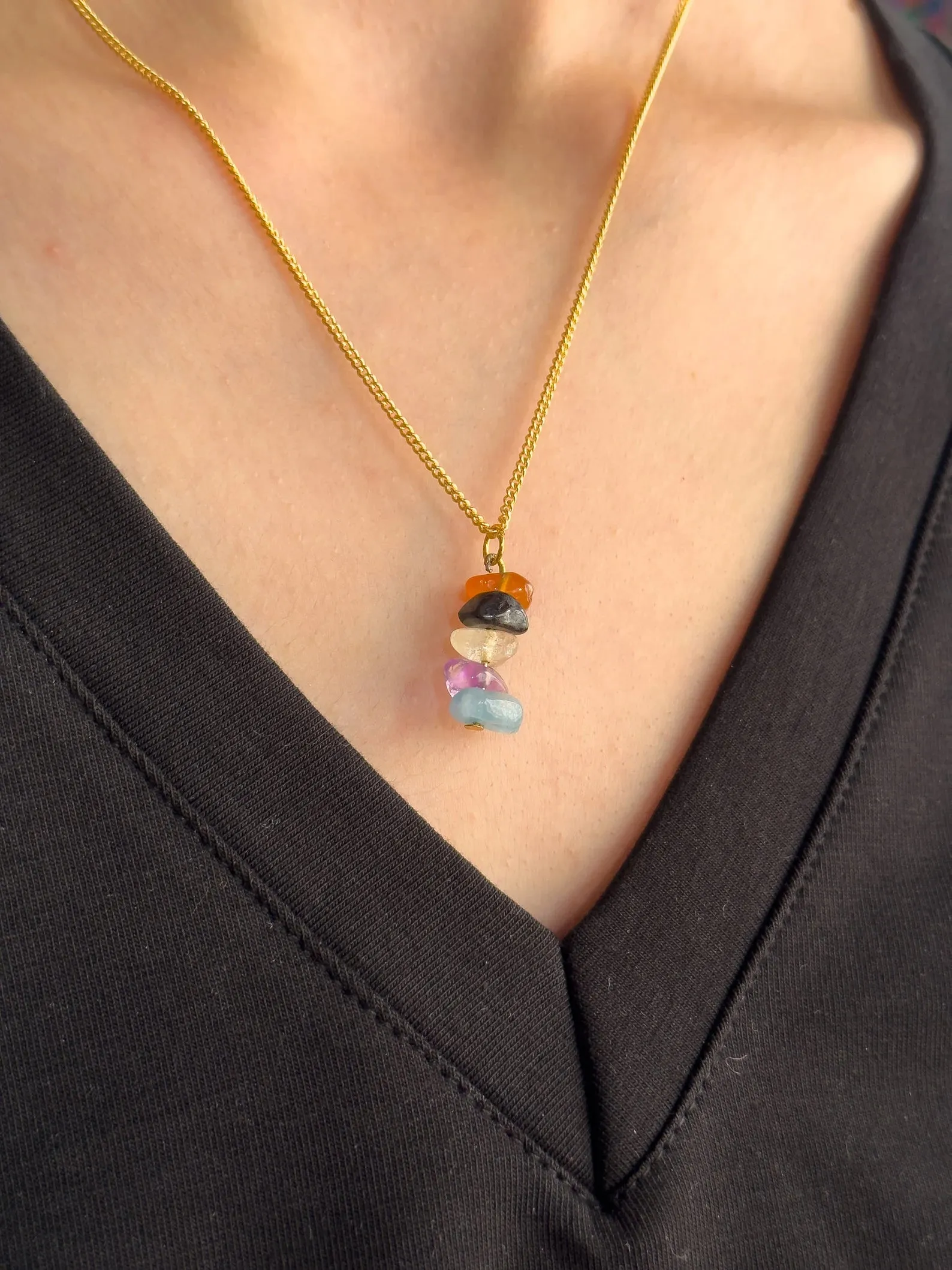 Aries Zodiac Minimalist Necklace