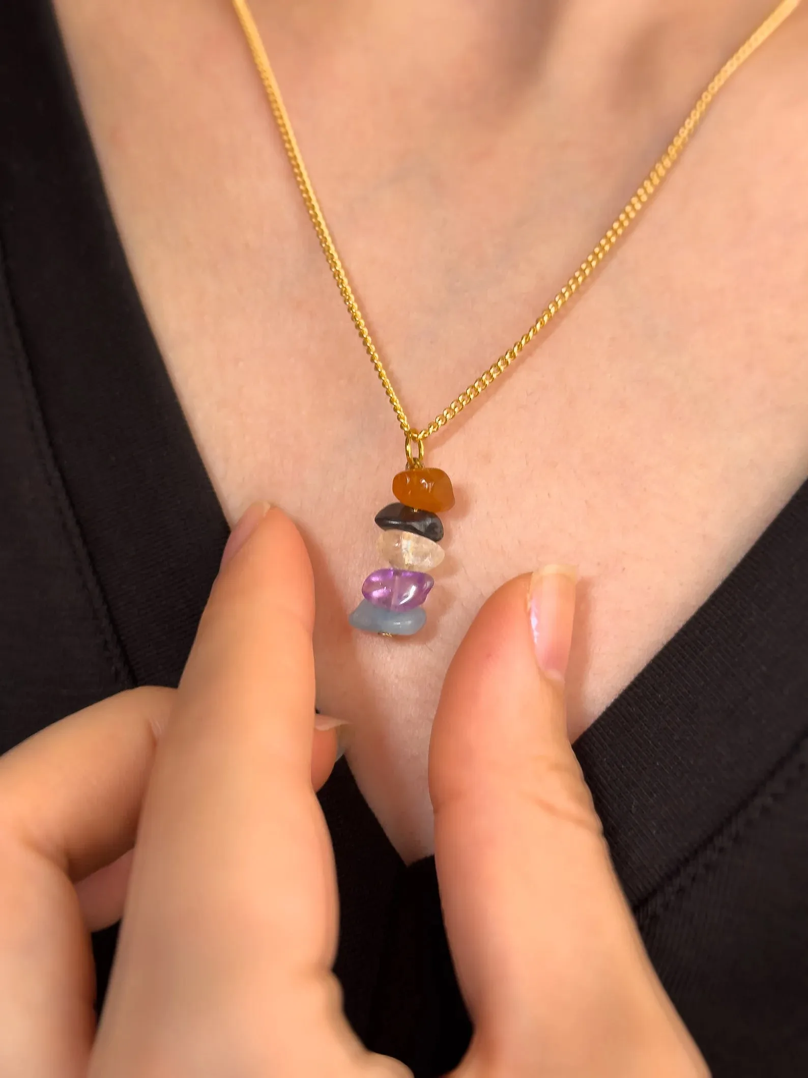 Aries Zodiac Minimalist Necklace