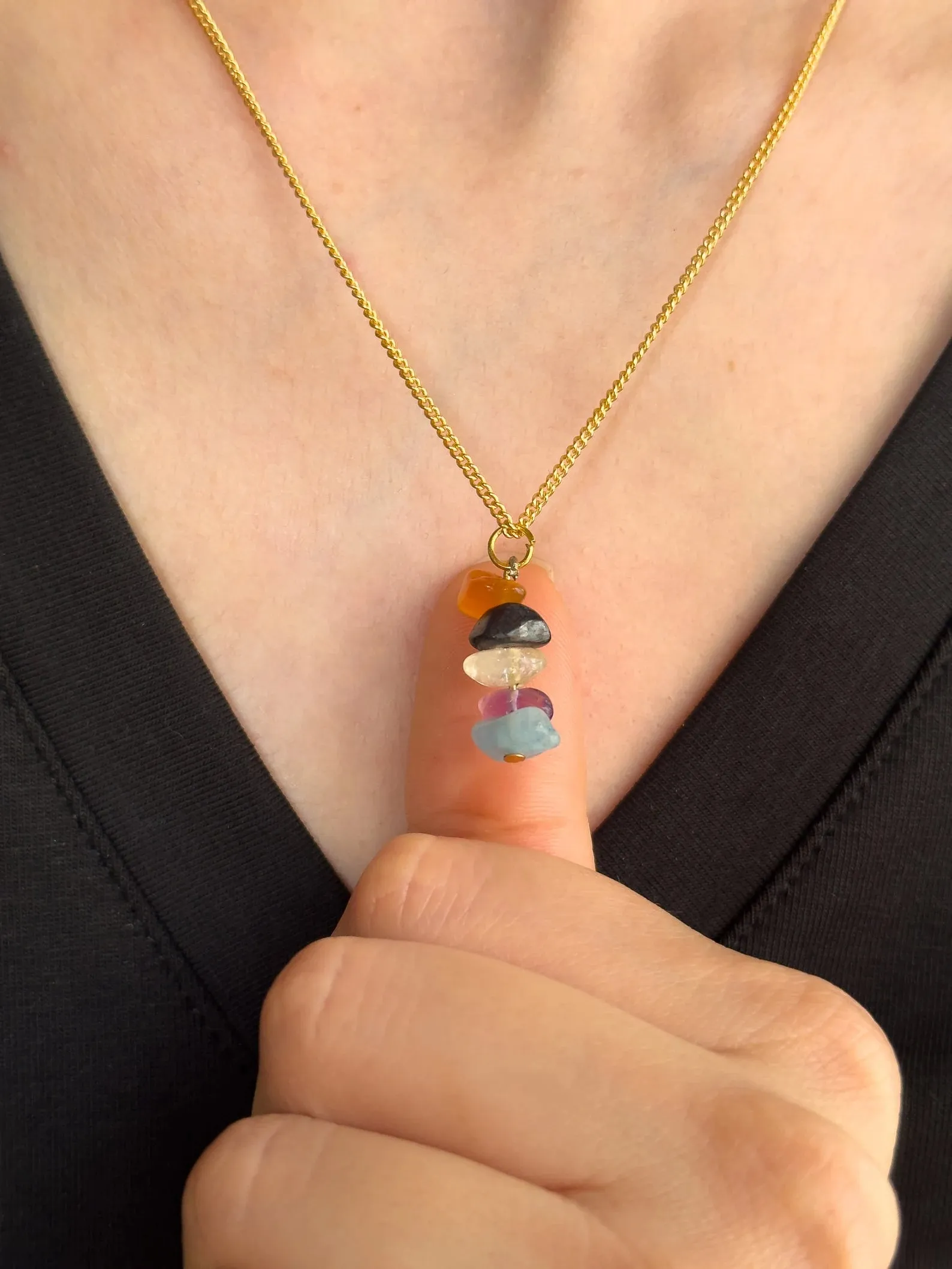 Aries Zodiac Minimalist Necklace