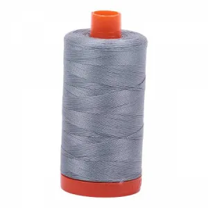 Aurifil Cotton Mako Thread 50 Wt -- Light Blue Grey 2610