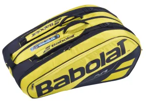 BABOLAT PURE 12 PACK YELLOW/BLACK RACKET BAG