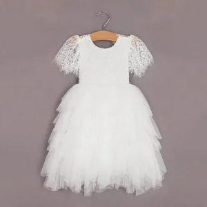 Baby Bohemian Princess Dress - White