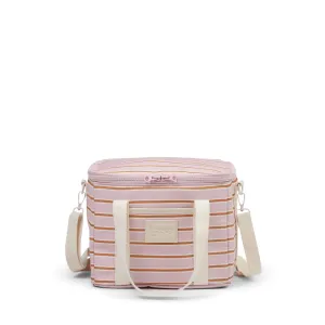 BASE Lunch Base - Soft Pink / Rust Stripe