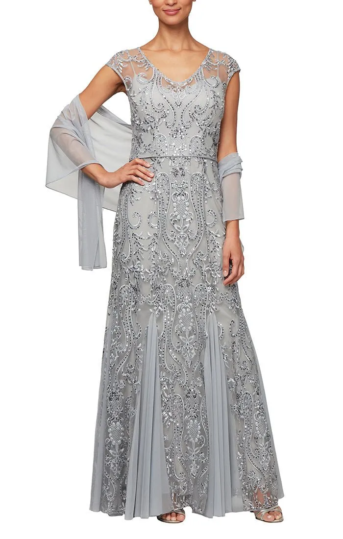 Beaded Fit and Flare