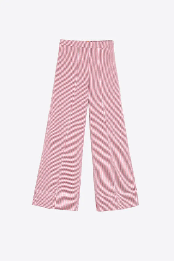 BEATRIZ RED STRIPE TROUSERS