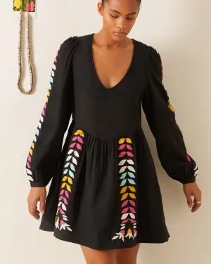 Behati Noir Prism Dress