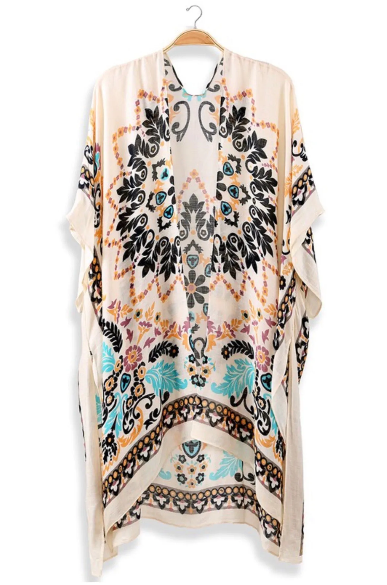 Beige Bohemian Kimono