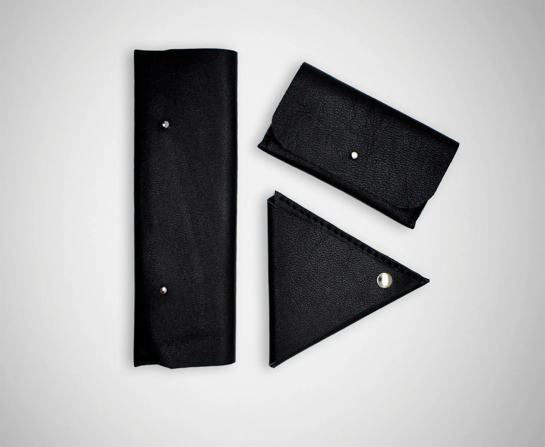 Black Minimalist Pouch