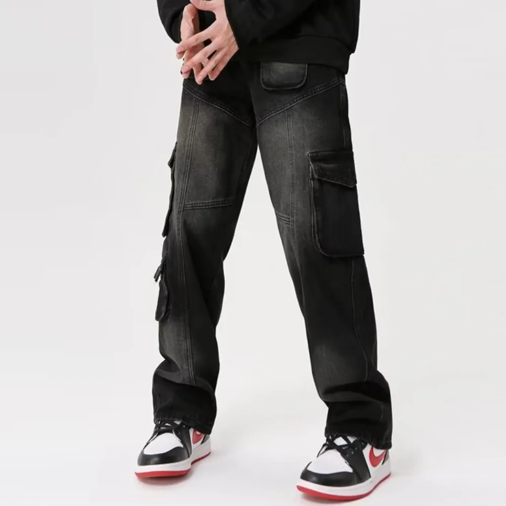 Black Street Pocket Jeans