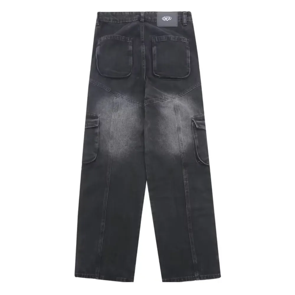 Black Street Pocket Jeans