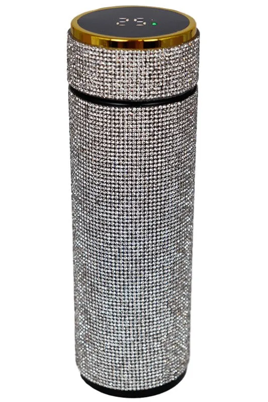 BLING STAINLESS STEEL THERMAL TUMBLER - 3 COLORS