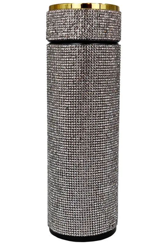 BLING STAINLESS STEEL THERMAL TUMBLER - 3 COLORS