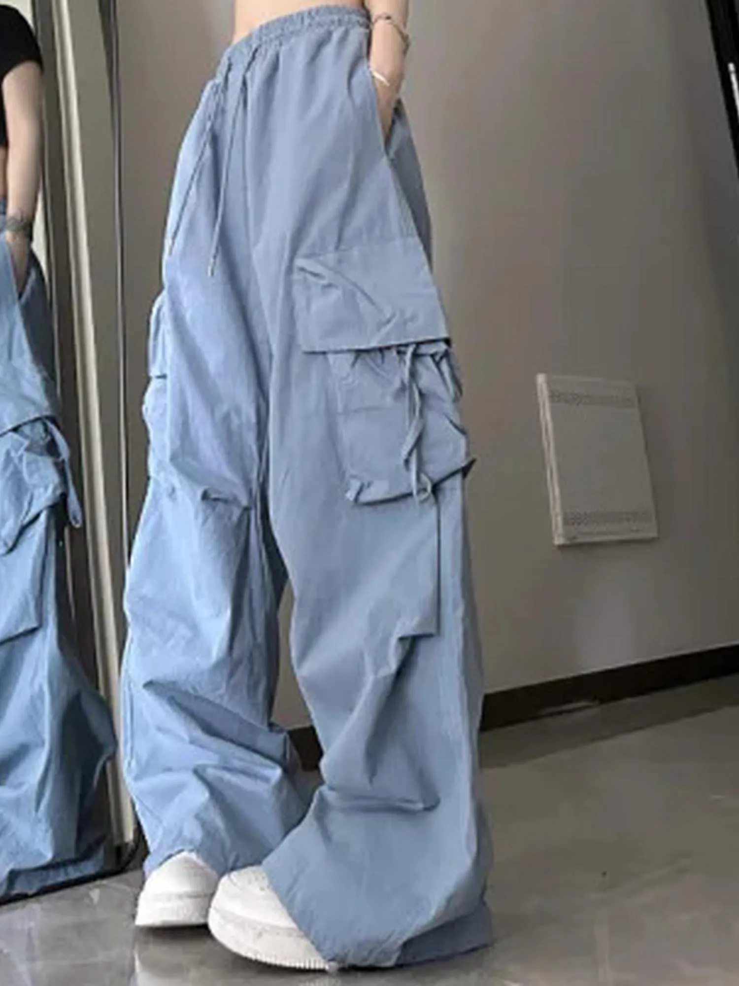 Blue Oversized Pocket Cargo