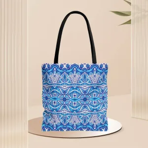 Blue Tribal - Tote Bag