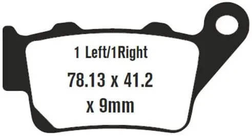 BMW G310R Brake Pads - EBC Brakes