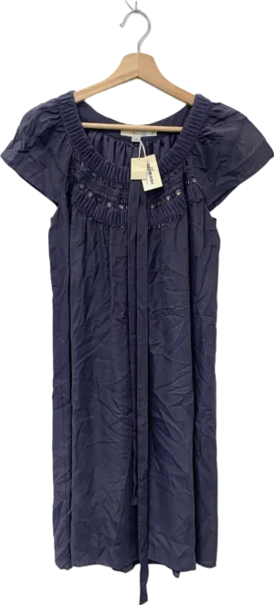 Boden Purple Beaded Detail Dress UK 14
